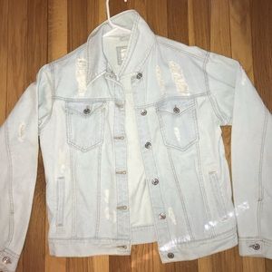 Forever 21 Light Wash Denim Jacket